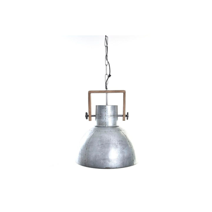 DKD Home Decor Deckenlampe aus Metall und Mangoholz in Silber und Braun - homely Family Shop