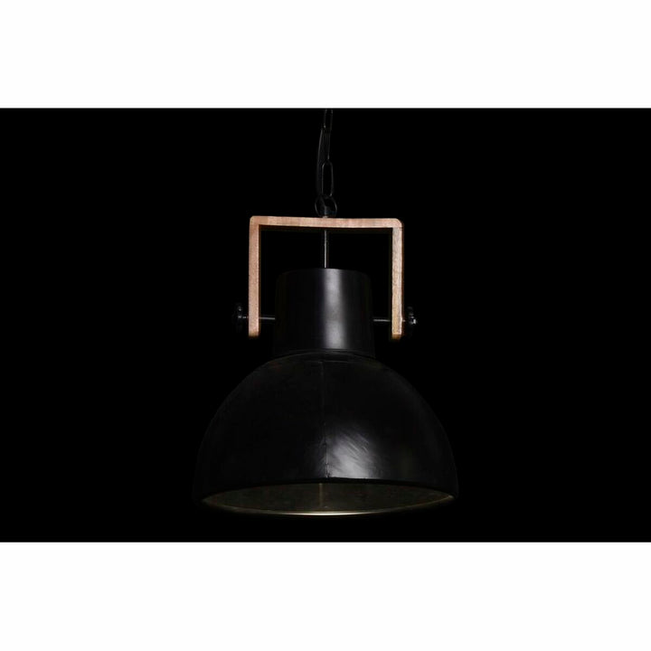 DKD Home Decor Deckenlampe aus Metall und Mango-Holz in Braun und Schwarz - homely Family Shop