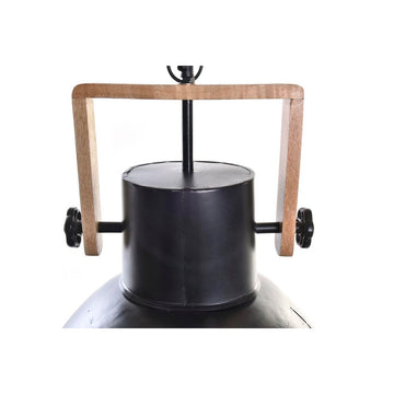 DKD Home Decor Deckenlampe aus Metall und Mango-Holz in Braun und Schwarz - homely Family Shop