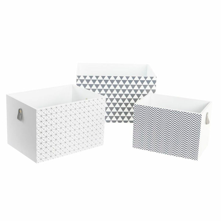 Dekorative Aufbewahrungsboxen mit geometrischen Mustern - Homely Family Shop