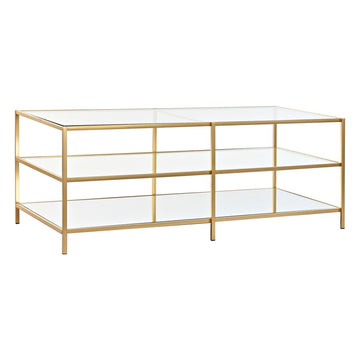 Goldener Tisch mit Spiegelglasplatten DKD Home Decor - homely Family Shop