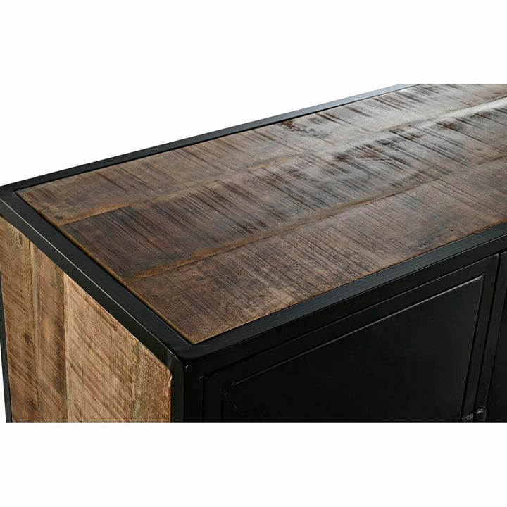 DKD Anrichte mit Mango-Holz und schwarzem Metall - Homely Family Shop