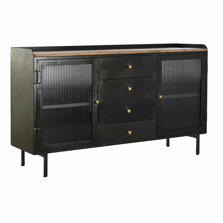 DKD Home Dekor Anrichte aus Mango-Holz mit Metall-Gestell und Schubladen - homely Family Shop