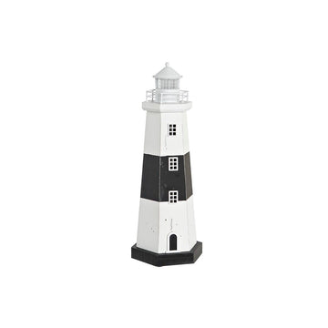 DKD Home Decor Leuchtturm aus Holz mit Beleuchtung - homely Family Shop