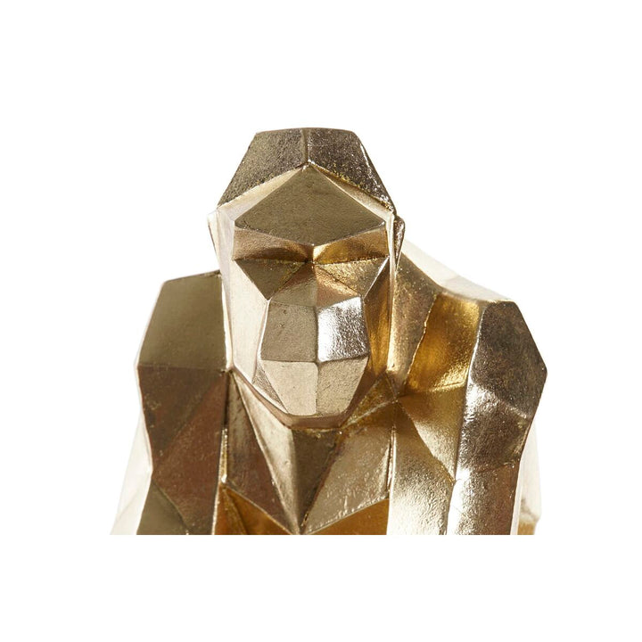 Goldener Gorilla Buchstütze Harz, DKD Home Decor - homely Family Shop