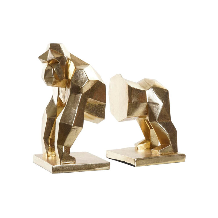 DKD Home Deko Gorilla Buchstützen aus Harz im Kolonialstil - Homely Family Shop