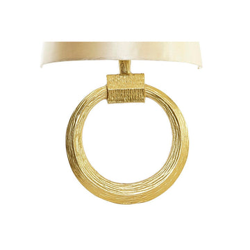 Moderne goldene Wandleuchte aus Aluminium von DKD Home Decor - homely Family Shop