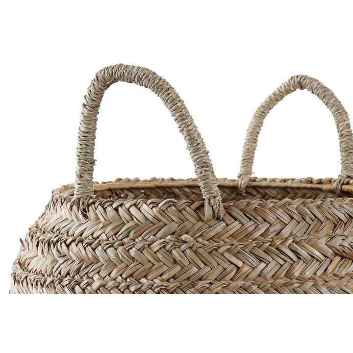 Dekorativer Korb aus Seegras im Boho-Stil - Homely Family Shop