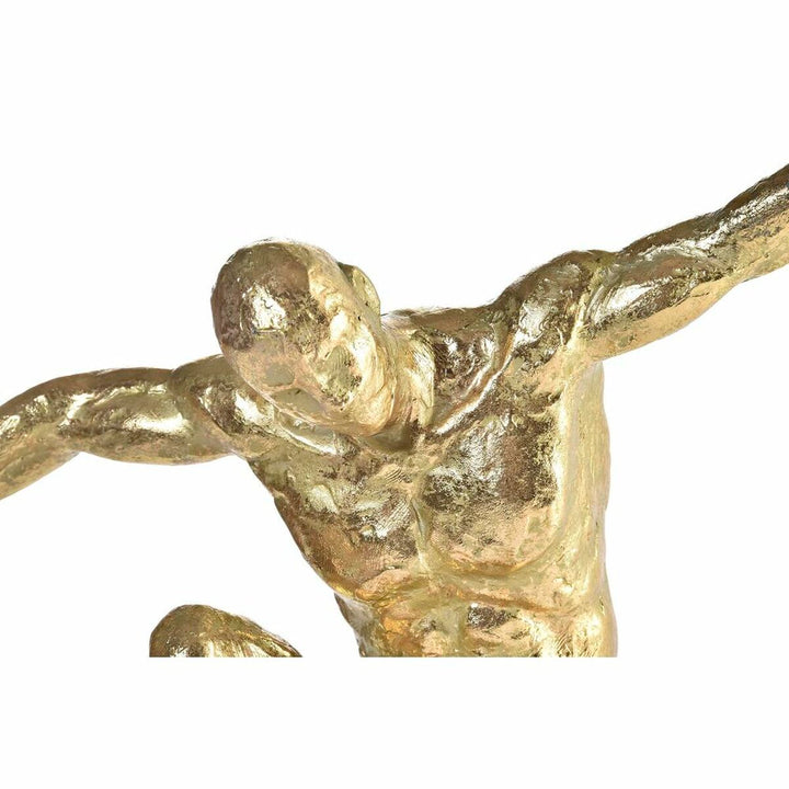 Goldene Herren Harz Figur von DKD Home Decor, 38cm - homely Family Shop