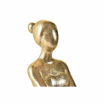 Goldene Ballett-Tänzerin Figur aus Harz von DKD Home Decor - homely Family Shop