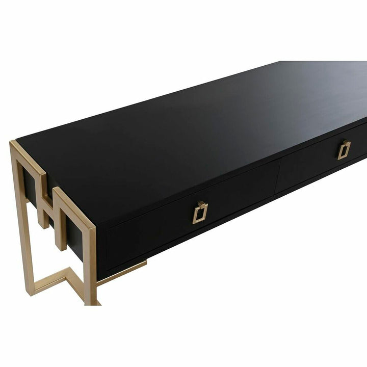 DKD Home Deko Tisch mit Holz, Metall und Aluminium - homely Family Shop