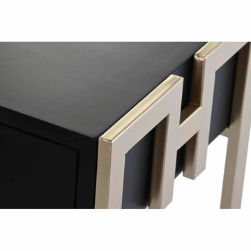 DKD Home Tischdekoration aus Metall und Holz mit Aluminium Details - homely Family Shop