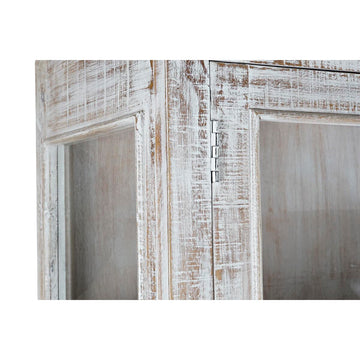 Detail des DKD Home Decor Displayständers aus Mango-Holz mit Kristall-Optik - homely Family Shop