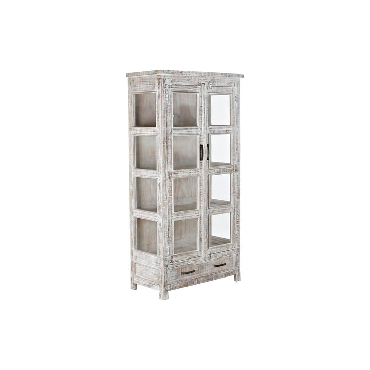 DKD Home Decor Vitrine aus Mango-Holz und Kristall mit Schubladen - homely Family Shop