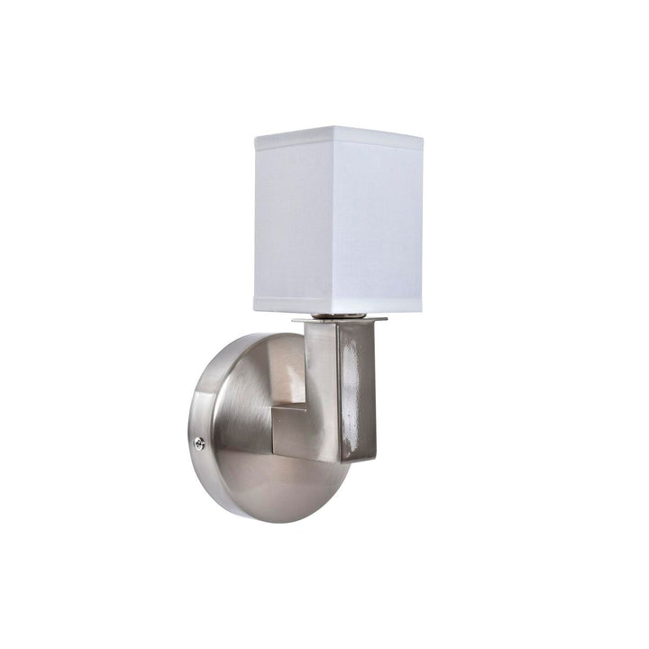 DKD Home Wandleuchte mit Metallfuß und weißem Lampenschirm - homely Family Shop