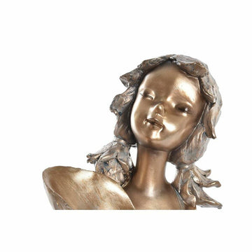 Goldene Deko-Figur, ruhiges Gesicht, DKD Home Decor - homely Family Shop
