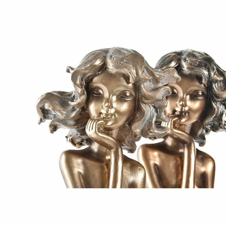 DKD Home Dekor Damen Figuren, Rot, Gold und Türkis - homely Family Shop