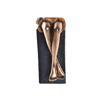 Elegante goldene Deko-Figur von DKD Home mit gekreuzten Beinen - Homely Family Shop