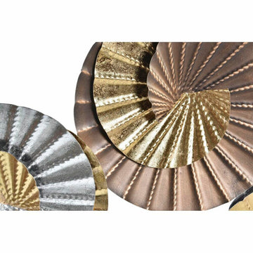 Bunte Metall Spiralen Wanddeko im orientalischen Stil - Homely Family Shop