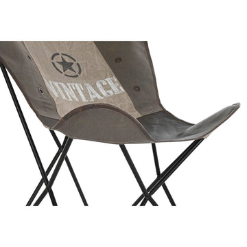 DKD Home Esszimmerstuhl mit Vintage Design und Stern - homely Family Shop