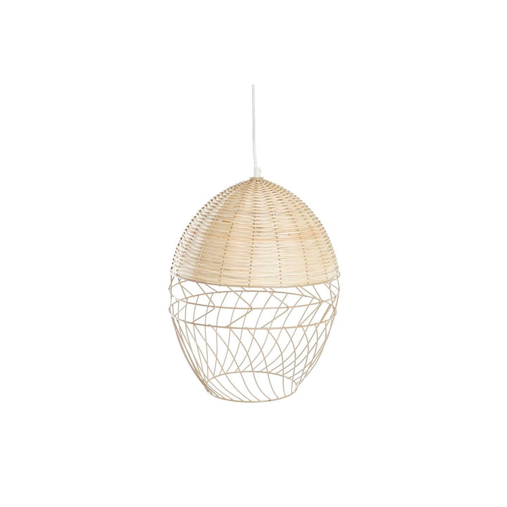 DKD Home Deckenlampe mit Rattan und Metall Design - homely Family Shop