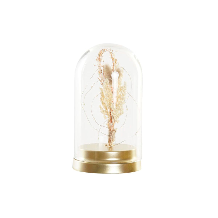 Leuchtende Kristall Blume Deko im Glas von DKD Home Decor - homely Family Shop
