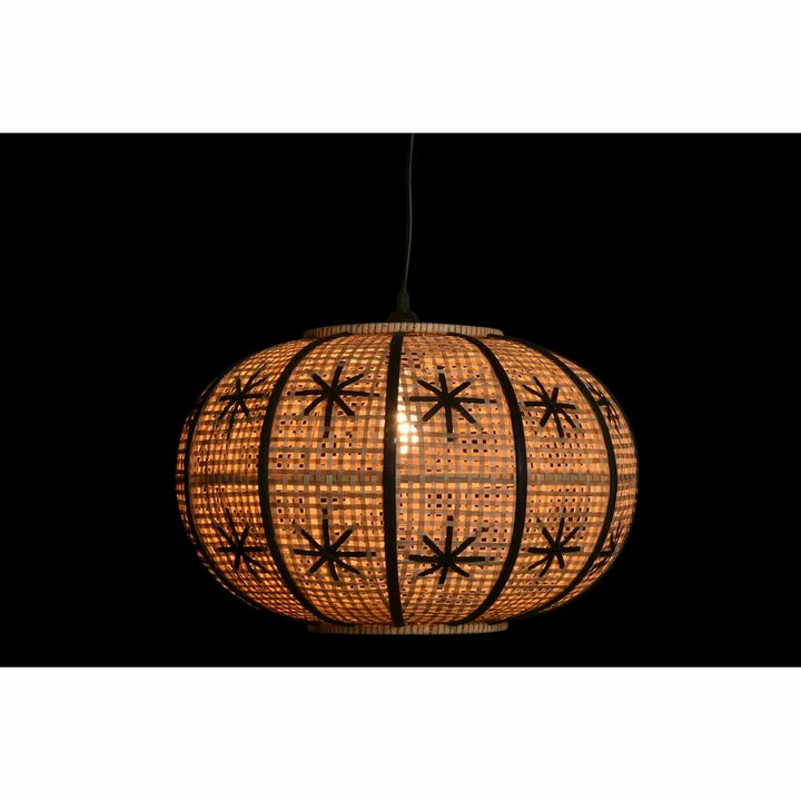 DKD Home Decor Deckenlampe mit Sternmuster, braun-schwarz - homely Family Shop