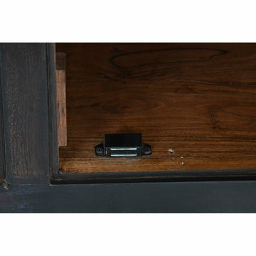 Detail Anrichte mit Akazienholz und Magnetverschluss - homely Family Shop