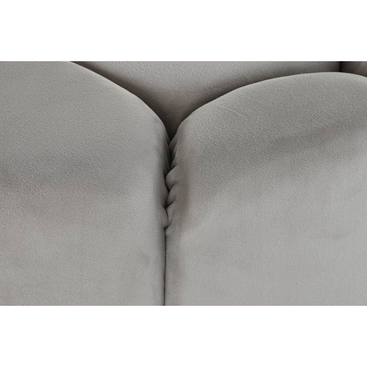 Nahaufnahme Beige Fußstütze mit Polyester von DKD Home Decor - homely Family Shop
