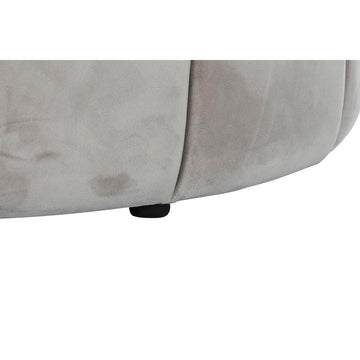 Beige DKD Home Decor Fußstütze mit Holzrahmen und Polyester - homely Family Shop