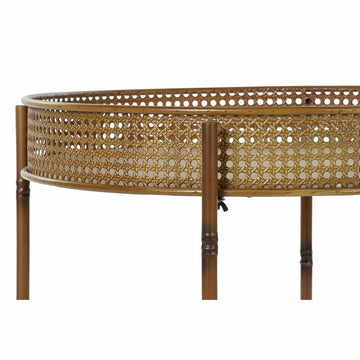 DKD Beistelltisch mit Metall und Natur Finish. - homely Family Shop