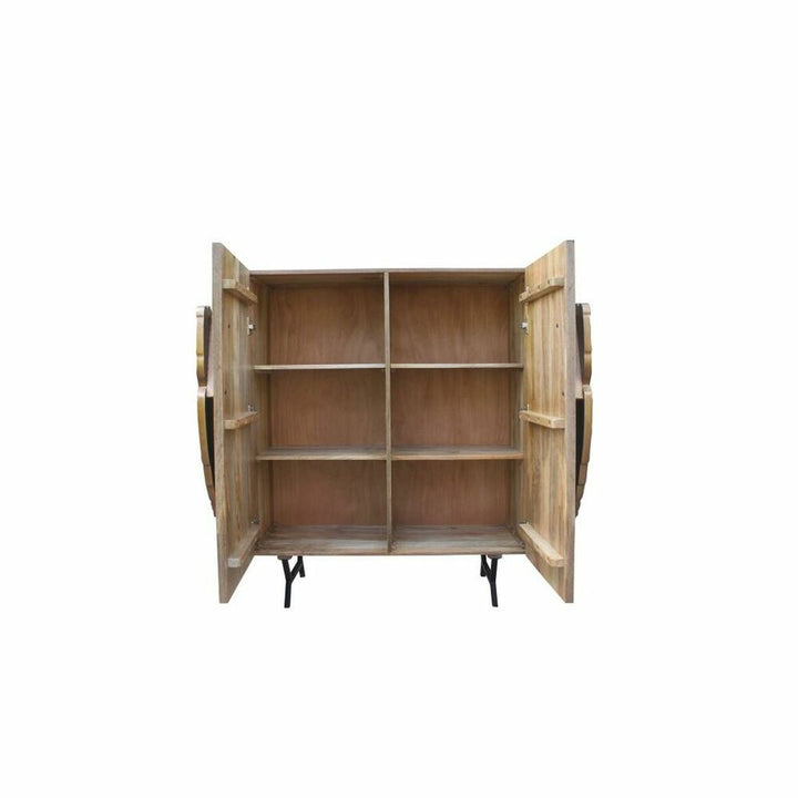 DKD Home Anrichte aus Mango-Holz mit offenem Stauraum - homely Family Shop
