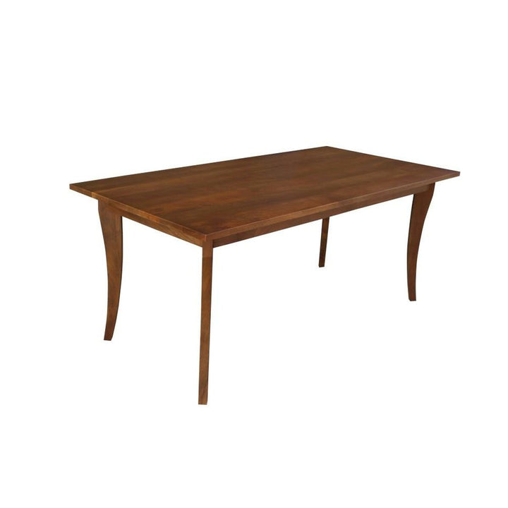 Brauner DKD Home Esstisch aus Mango Holz mit geschwungenen Beinen - homely Family Shop