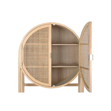 DKD Home Anrichte aus Paulownia Holz mit Rattan Tür - Homely Family Shop