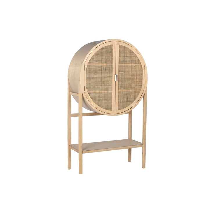 DKD Home Anrichte aus Holz mit Rattan Tür - Homely Family Shop