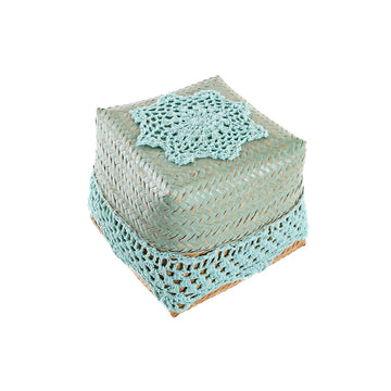 DKD Home Korb-Set aus Baumwolle und Bambus mit Häkeldetails - homely Family Shop