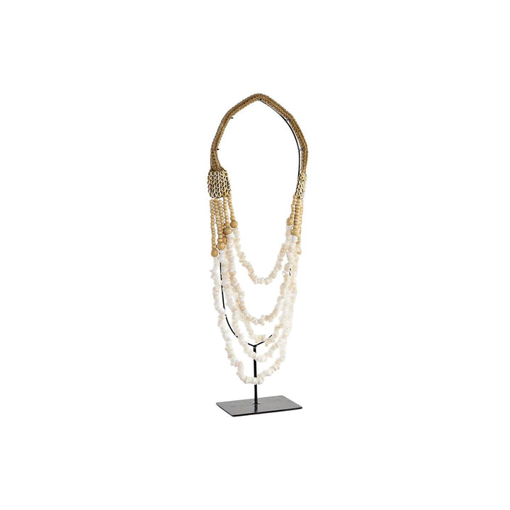 DKD Home Decor Halsband mit Muscheln und Eisen Gestell. - homely Family Shop