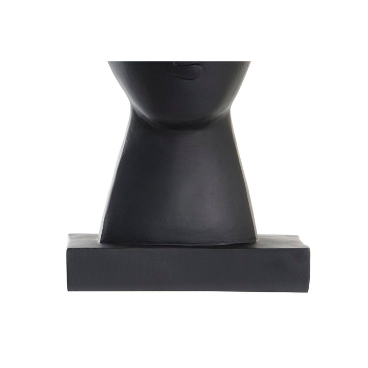 Dekorative DKD Home Decor Figur, schwarzes Gesicht mit Goldakzenten - homely Family Shop