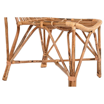 Detailaufnahme natürlicher Rattan Esszimmerstuhl DKD Home Decor - homely Family Shop