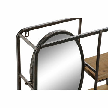 DKD Home Decor Regal aus Holz und Metall mit Spiegel - homely Family Shop