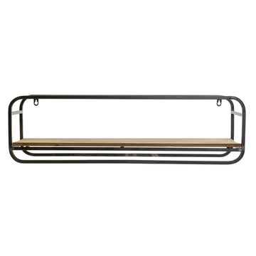DKD Home Decor Türhänger mit Metall- und Holzregal. - homely Family Shop