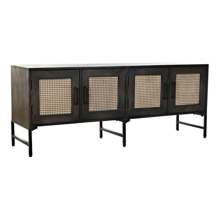 DKD Home Anrichte mit Rattan und Mango-Holz Design - homely Family Shop