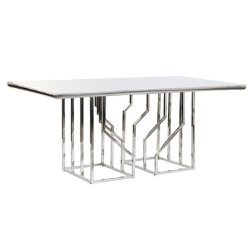 DKD Home Esstisch mit Kristall und Stahl Basis - homely Family Shop