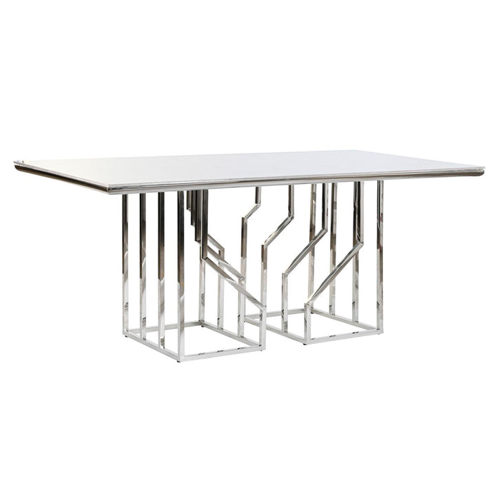 DKD Home Esstisch mit Kristall und Stahl Basis - homely Family Shop