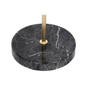 DKD Home Deko Beistelltisch mit schwarzem Kristall und goldenem Stahl - homely Family Shop