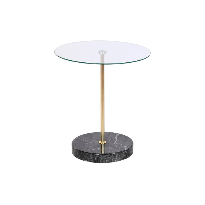 DKD Beistelltisch mit Kristall, Schwarz und Gold - homely Family Shop