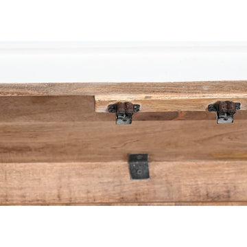 Detail des Mango-Holz Displayständers mit Kristall Akzenten - homely Family Shop