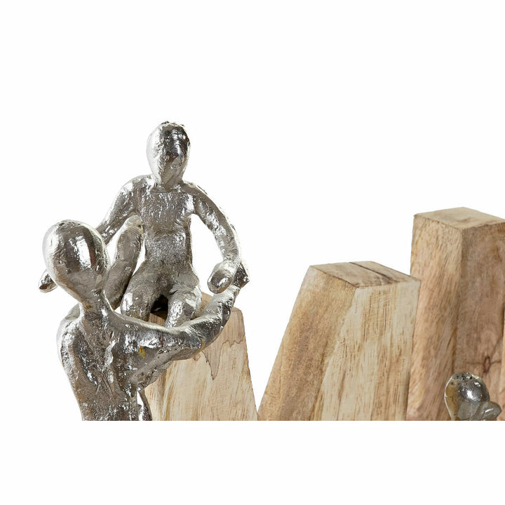 DKD Home Decor Figur aus Holz und Aluminium. Deko-Objekt - Homely Family Shop