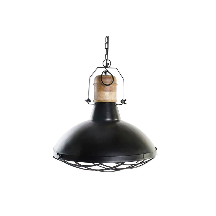 DKD Home Decor Deckenlampe aus Eisen und Mangoholz in Schwarz und Braun - homely Family Shop