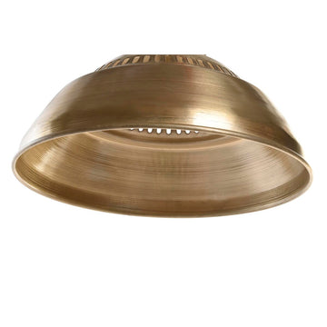 Braune goldene Deckenlampe aus Eisen und Mango-Holz von DKD Home Decor - homely Family Shop